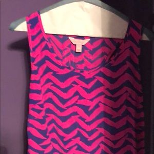 Lilly Pulitzer Alyssa silk cami in I got lucky